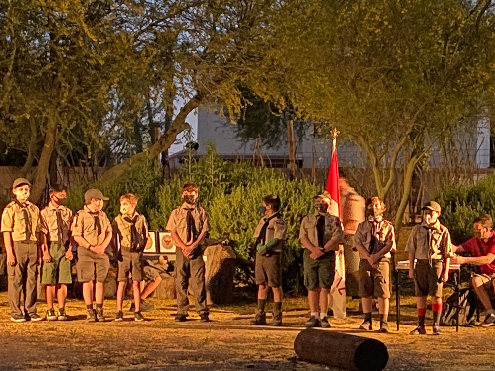 Boy Scout Meeting Tempe, AZ